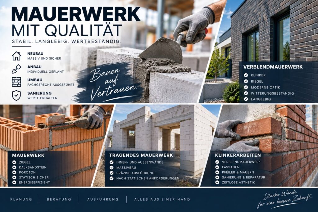 Mauerwerksarbeiten